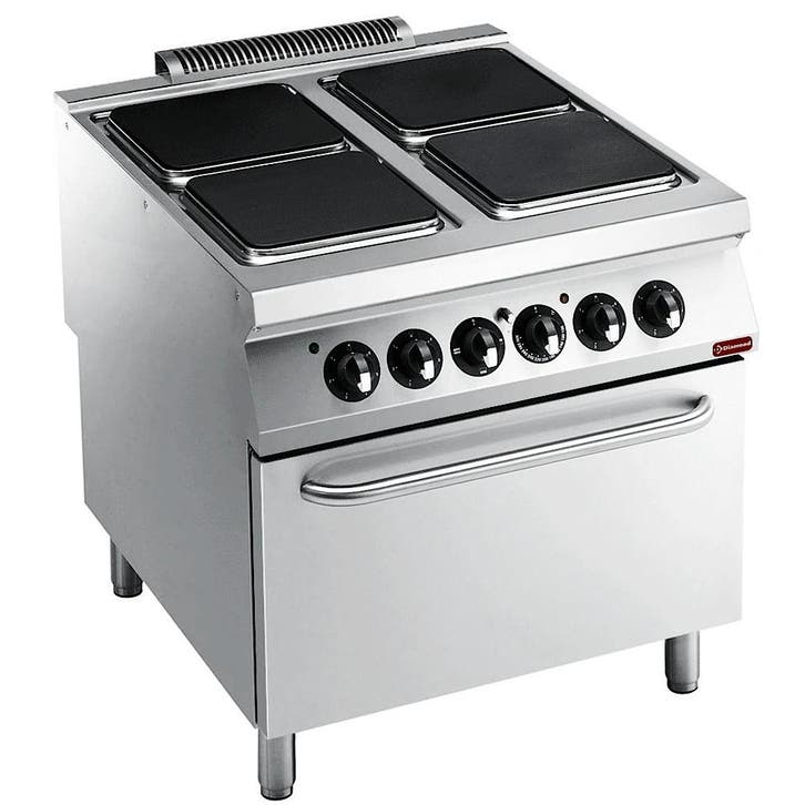 Fornuis + Oven | MAXIMA 900+ | Elektrisch | 4 Kookpunten, Zakelijke goederen, Horeca | Keukenapparatuur, Nieuw in verpakking, Verzenden