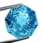 Bleu Aigue-marine - 14.24 ct - Gemological Institute of, Handtassen en Accessoires, Edelstenen, Nieuw