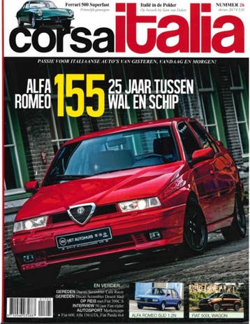 2017 CORSA ITALIA MAGAZINE 26 NEDERLANDS, Nieuw