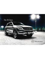 2012 MERCEDES BENZ M KLASSE BROCHURE ENGELS, Boeken, Nieuw