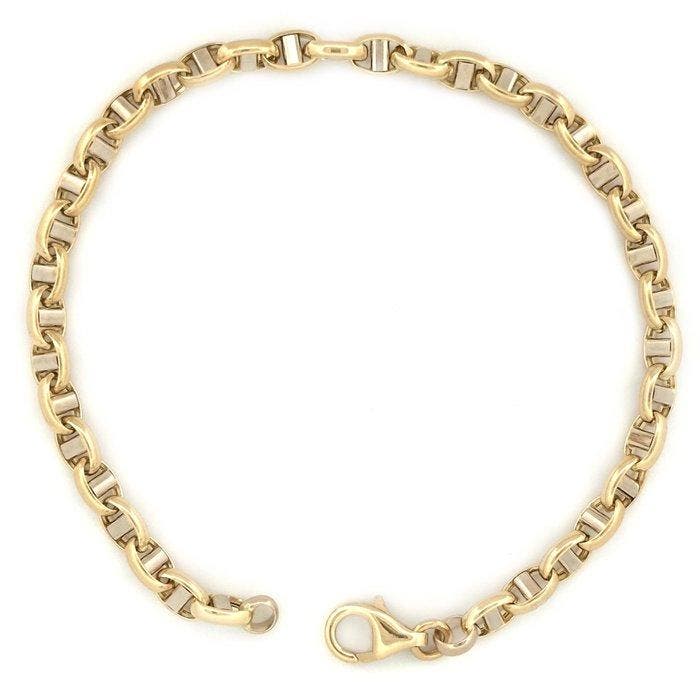Vieri - Armband - 18 karaat Geel goud, Witgoud, Bijoux, Sacs & Beauté, Bracelets