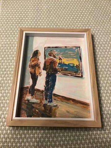 Jean Paul Surin (1946) - Het museum, Antiquités & Art, Art | Peinture | Classique