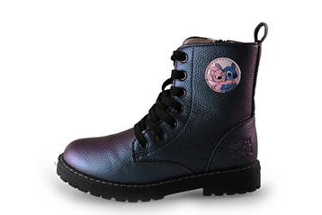 Disney Stitch Veterboots Meisjes in maat 31 Blauw, Verzenden, Schoenen