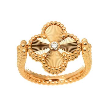 Van Cleef & Arpels - Bague or rose, Handtassen en Accessoires, Nieuw