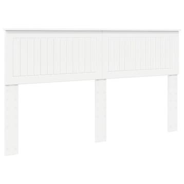 Hoofdbord 160cm Wit | Tweede kansje | OP = OP, Huis en Inrichting, Slaapkamer | Bedden, Verzenden, Wit, Tweepersoons, Zo goed als nieuw