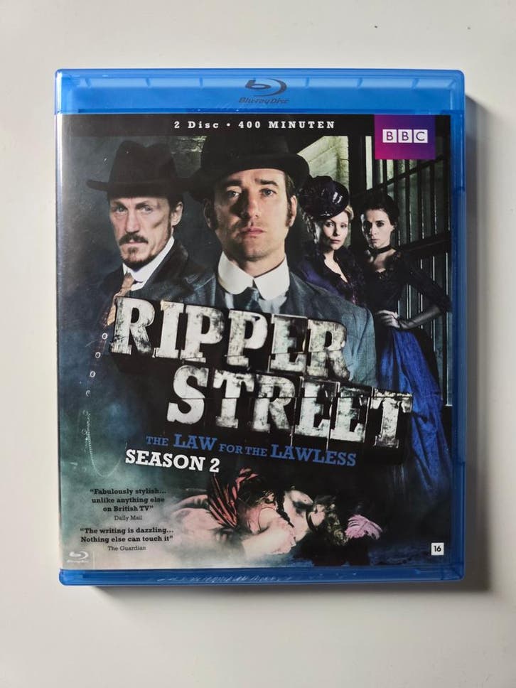RIPPER STREET THE LAW FOR THE LAWLESS SEASON 2 (BLURAY), Cd's en Dvd's, Blu-ray, Gebruikt