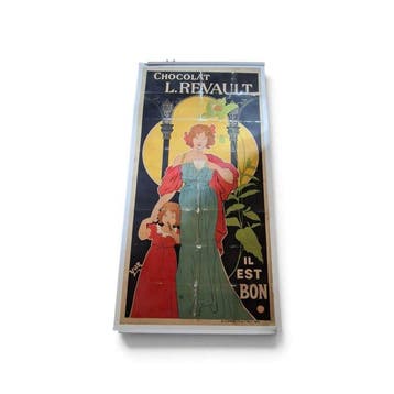 yoh - Original Art Nouveau Poster - Chocolat L. Revault by