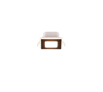 Trio NIMBUS inbouwspot | LED | mat zwart | 8,5 x 8,5 cm | IP, Verzenden