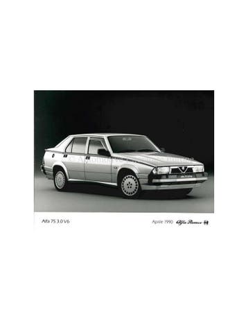 1990 ALFA ROMEO 75 3.0 V6 PERSFOTO