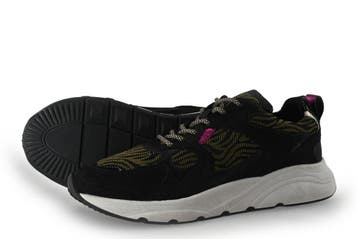 Omoda Sneakers in maat 43 Zwart, Verzenden, Zwart, Omoda, Zo goed als nieuw