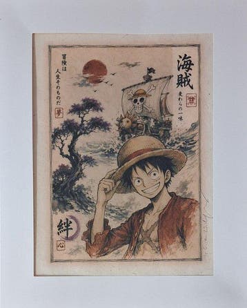 Emma Wildfang - Monkey D. Luffy - Series -Anime Ukiyo –, Nieuw