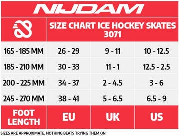 Nijdam Kinderschaatsen Verstelbaar - IJshockey Schaatsen -, Verzenden, Zo goed als nieuw