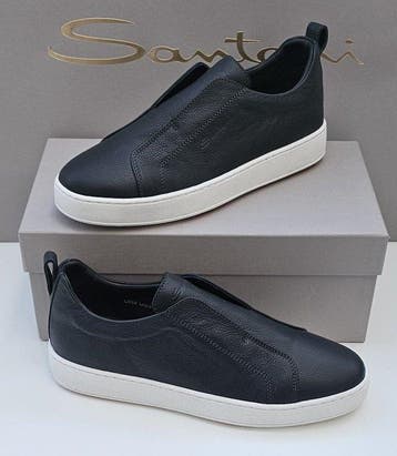 Santoni - Sneakers - Maat: EU 42, EU 42.5 - Nieuw met tags, Nieuw