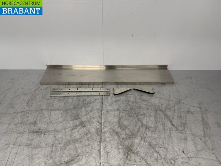 Étagère murale en acier inoxydable 160 x 30 cm Restauration, Articles professionnels, Horeca | Autre, Envoi