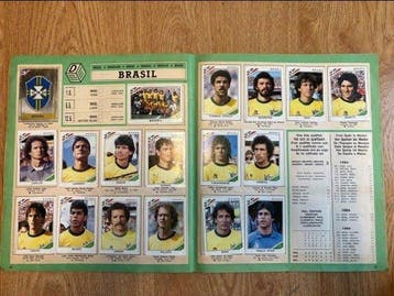 1986 Panini World Cup Mexico 86 - (352/427) Album incomplet, Nieuw