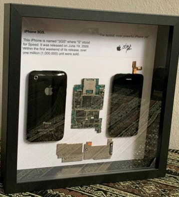 Apple iPhone 3GS (2009) framed - iPhone, Nieuw