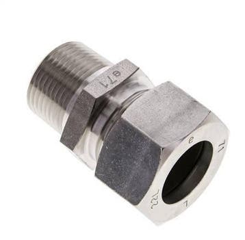 3/4 NPT mâle x 22L Anneau de coupe droit en acier, Verzenden, Nieuw