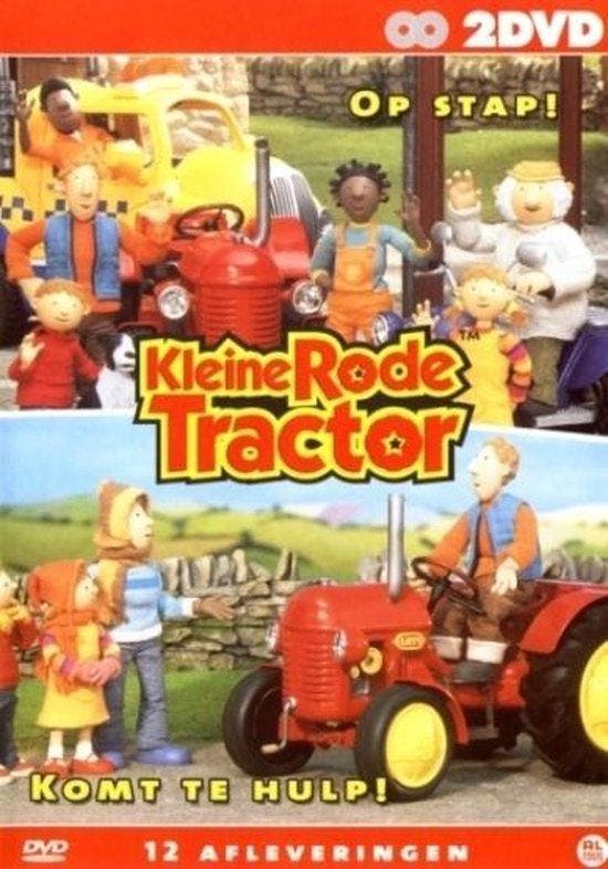 Kleine rode tractor dubbel dvd komt te hulp en op stap (dvd, Cd's en Dvd's, Dvd's | Actie, Ophalen of Verzenden