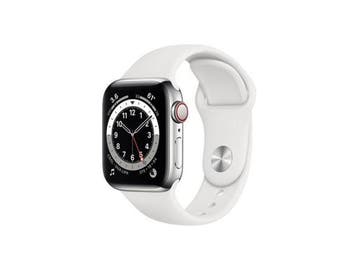 Apple Watch Series 6 - 40mm - Aluminium - Zilver - GPS +, Handtassen en Accessoires, Smartwatches, Verzenden, Zo goed als nieuw