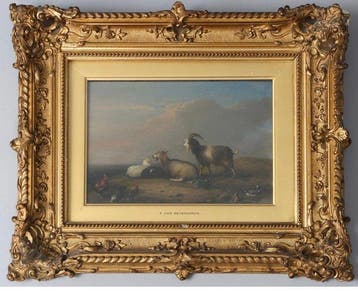 Frans Van Severdonck (1822-1889) - Goats and company