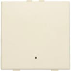 Enkelvoudige drukknop met led voor Niko Home Control, cream, Ophalen of Verzenden