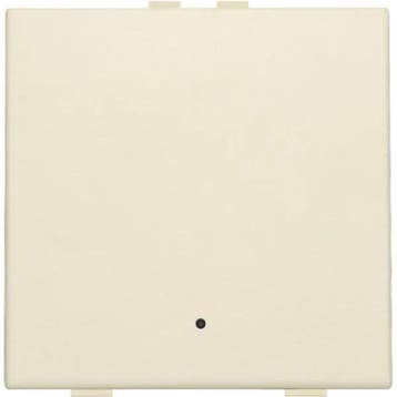 Enkelvoudige drukknop met led voor Niko Home Control, cream, Ophalen of Verzenden, Nieuw