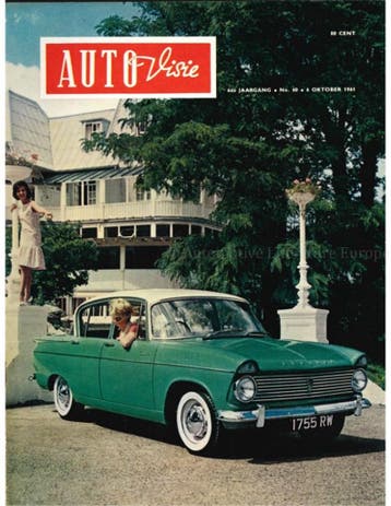 1961 AUTOVISIE MAGAZINE 40 NEDERLANDS, Ophalen of Verzenden