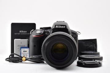 Nikon D5300 + AF-S Nikkor 4-5.6/55-200mm G VR Digitale, Audio, Tv en Foto, Nieuw