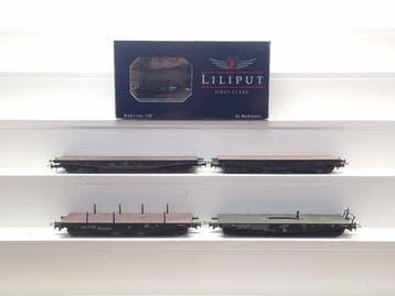 Liliput H0 - Wagon de marchandises pour trains miniatures