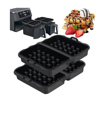 2 Stuks Wafelvorm voor Ninja Heteluchtfriteuse, Ninja Het..., Huis en Inrichting, Ophalen of Verzenden, Nieuw