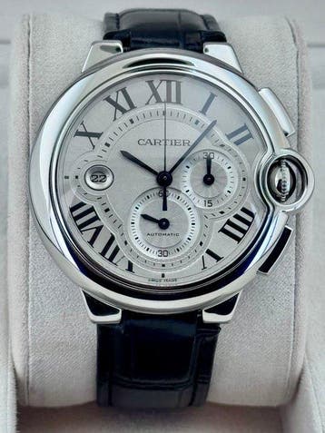 Cartier - Ballon Bleu Automatic Chronograph - 3109 - Homme -, Nieuw