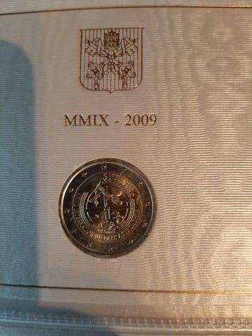 Vaticaan. 2 Euro 2009 Astronomia (Zonder minimumprijs)