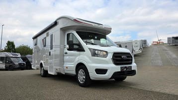 Roller Team Kronos 284 op Ford met hef- en twinbedden 45134, Caravans en Kamperen, Mobilhomes, Ringverwarming, Ford, 7 tot 8 meter