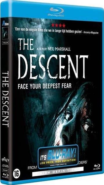 The Descent (Blu-ray), Cd's en Dvd's, Blu-ray, Verzenden, Nieuw in verpakking, Horror