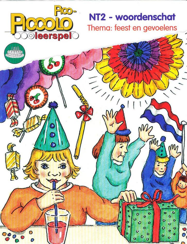 Pico Piccolo Woordenschat NT2 Feest en gevoelens vanaf groep, Boeken, Schoolboeken, Verzenden