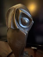 Bronze Garanti Paris - Beeldje - Bronzen uil (art deco) -