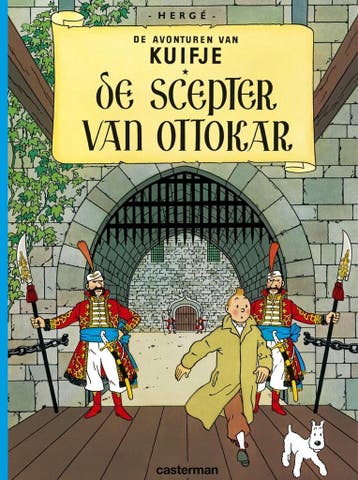 De avonturen van Kuifje 8: De scepter van Ottokar / De, Boeken, Verzenden, Zo goed als nieuw, Gree