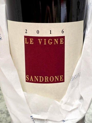 2016 Sandrone Le Vigne, 2016 Burlotto Cannubi, 2016, Nieuw