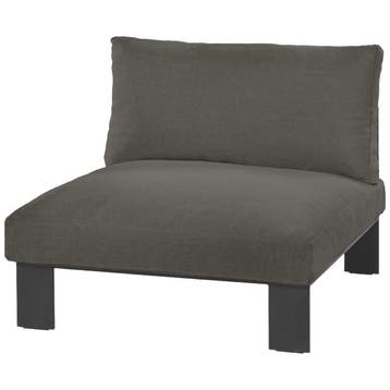 Serax Fauteuil Indoor Charcoal - Tuinstoel - Nieuw in, Verzenden, Nieuw, Aluminium