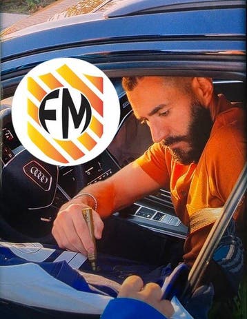 FFF Francia - Karim Benzema - Maillot de foot