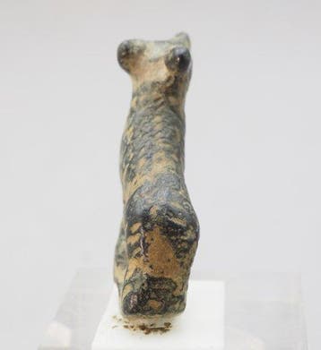 Ancient Roman Bronze Dog statuette - 35 mm