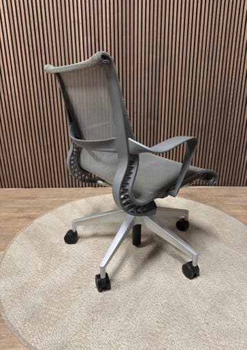 Nieuwstaat Herman Miller Setu Bureaustoelen - 5jaar Garantie, Verzenden, Zo goed als nieuw, Zwart, Bureaustoel