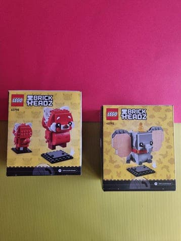 Lego Set - BrickHeadz - Meilin; Dumbo, Nieuw