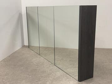 Veiling - Spiegelkast 120x61cm 3-deurs, Nieuw