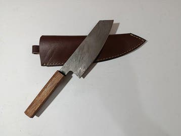 Hypnotics Waves - Couteau de cuisine - Nakiri bch - Gaine