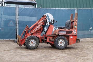 Veiling: Kniklader Weidemann 1030 D/P Diesel 1996, Ophalen