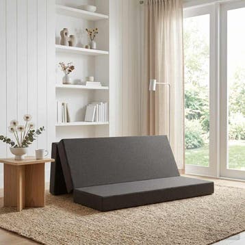 vidaXL Vouwbare Sofa Bed 180 x 67 x 45 cm Donkergrijs, Verzenden, Nieuw