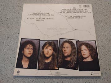 Metallica - ...And Justice For All - 1st EU Pressing - 2x