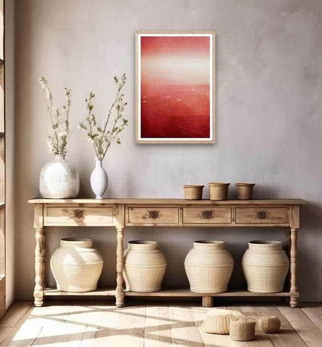 Viet Ha Tran - Sky of the Himalayas, Antiquités & Art, Art | Objets design