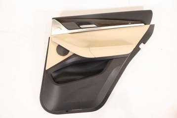 BMW X3 G01 Compleet deurpaneel beige leder / DarkOak wood, Ophalen of Verzenden